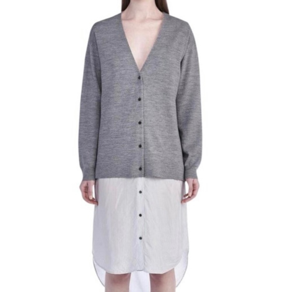 Alexander Wang Merino Cardigan with viscose Combo